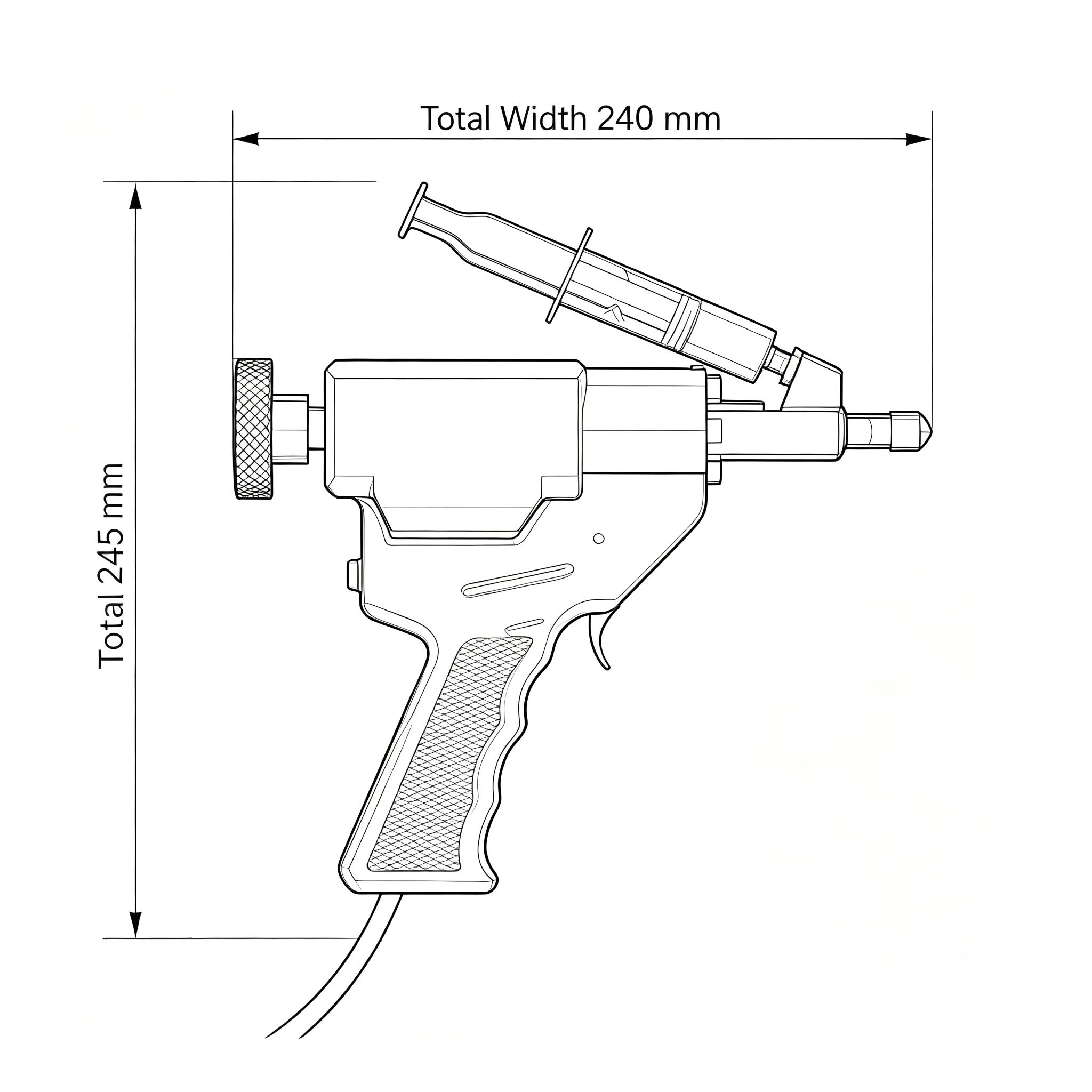 Injector dimensions